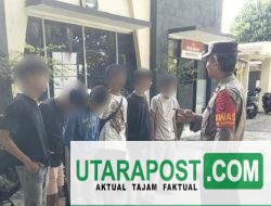 Diduga Terlibat Judi Adu Panco, Enam Remaja Diamankan Polsek Ampenan