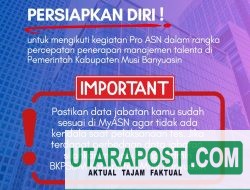 524 ASN Muba Ikuti Profiling Pro ASN di BKN Palembang