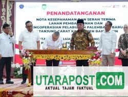 Kemenhub RI Targetkan Pelabuhan Tanjung Carat Beroperasi Sebelum 2029
