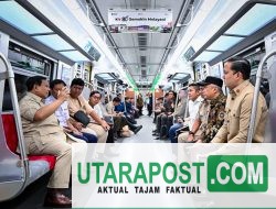 Pastikan Pelayanan untuk Pengguna Semakin Nyaman, Presiden Prabowo Naik KRL dari Manggarai ke Tanah Abang