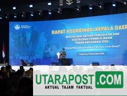 Bupati Askolani Hadiri Rakor Revitalisasi Satuan Pendidikan di Tenggerang