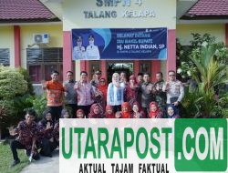 Dukung Pencegahan Narkoba, Wabup Netta Sosialisasi P4GN Di SMPN 4 Talang Kelapa