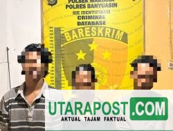 Curi Besi Menara Telekomunikasi, Tiga Pelaku diringkus Polasek Mariana