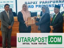 Wakil Gubernur Serahkan Rancangan KUA dan PPAS APBD 2026