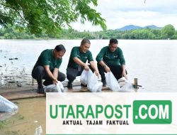 Wujudkan Filosofi “Berkah Bermakna”, Bank NTB Syariah Gelar Aksi Pelestarian Lingkungan di Bendungan Penyaring Sumbawa