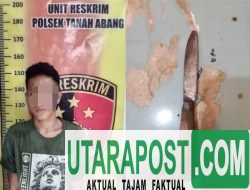 Polsek Tanah Abang Amankan Terduga Pelaku Kasus Percobaan Curat 