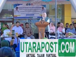 Hadiri Penyerahan Bantuan Kasih Sayang di Bima, Wagub NTB Dorong Peningkatan Pemantauan Lansia  dan Penanganan Stunting