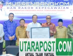 Buka Musrenbangkom, Gubernur Miq Iqbal: Berkompetisi Melalui Program Kerja Bukan Politik