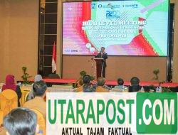 High Level Meeting TP2DD, Gubernur Iqbal Forong Kolaborasi Sistem Digital Terpadu