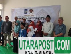 Awali Penggunaan Kantor Baru, PWI NTB Gelar Tasyakuran dan Berbagi Kebahagiaan dengan Anak Yatim dan Duafa