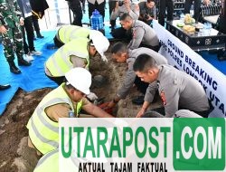 Bentuk Dukungan Polri Terhadap MBG, Polres Lombok Utara Groundbreaking Pembangunan Gedung SPPG