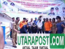 Tingkatkan Konektivitas dan Akses Transportasi Masyarakat, Bupati Banyuasin Resmikan Jembatan Kecamatan Makarti Jaya