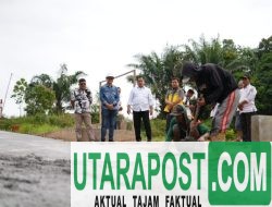 Pastikan Akses Masyarakat Aman dan Nyaman, Bupati Askolani Tinjau Pembangunan Jalan Poros Air Batu Jaya