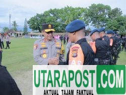 Jalankan Misi Kemanusiaan, 100 Personel Brimob Polda NTB Dikirim ke Aceh Tamiang