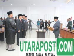 Lantik Sahabudin Sebagai Sekda KLU, Bupati Najmul Tekankan Pentingnya Empati dalam Pelayanan Publik