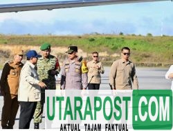 Presiden Prabowo Tiba di Tapanuli Tengah, Pastikan Penanganan Cepat untuk Warga Terdampak Banjir