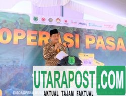 Bupati Muba Buka Operasi Pasar Murah di Plakat Tinggi, Harga Sembako di Subsidi Hingga Rp10 Ribu