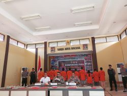 Operasi Antik Rinjani 2025, Ungkap 11 Kasus Narkotika Polres Lombok Utara Ringkus 21 Tersangka 