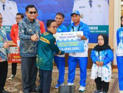 Bonus Atlet Cair, Bupati Toha: Teruslah Berprestasi dan Harumkan Nama Muba