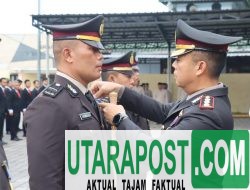 Apresiasi Dedikasi Personel, Kapolresta Mataram Pimpin Penganugerahan Satya Lencana Pengabdian