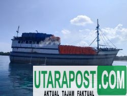 Kapal Kandas di Perairan Gili Lawang, Dirpolairud Polda NTB Perintahkan Kapal Polisi XXI-2012 Laksanakan SAR dan Pengamanan