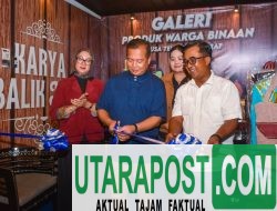 Gubernur NTB Resmikan Kampung Pas, Pusat Jajanan dan Live Music Dikelola Warga Binaan Lapas