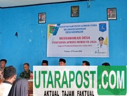 Musyawarah Desa Kayangan Tetapkan APBDes Murni Tahun Anggaran 2026 dengan Penyesuaian Dana Desa