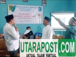 Kades Kayangan Lantik Perangkat Kewilayahan Dusun Tanak Muat
