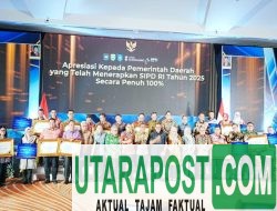  Implementasi 100 persen Pembayaran Gaji ASN Tahun 2025, Pemkab Banyuasin Raih Penghargaan SIPD RI
