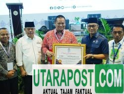 Rakornas Apkasi, Sekda Banyuasin Terima Penghargaan BKN Kabupaten yang Siap Terapkan Manajemen Talenta