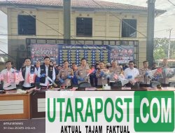 Pers Rilis Akhir Tahun, Sepanjang 2025 Polres Mura Ungkap 452 Perkara 
