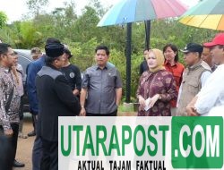 Wabup Netta Indian Tinjau Lokasi Cluster Perumahan CGC Yang Berada Di Wilayah Banyuasin