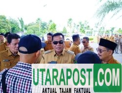 Bupati Muba Cek Fisik Puluhan Kendaraan Operasional Desa