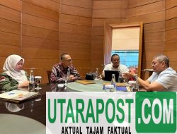 Upaya Perbaikan Jaringan Air Bersih, Sekda Banyuasin Terima Silahturahmi PT. Mustika Jimbaran Indah