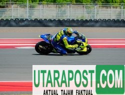 Rangkaian Pertamina Enduro VR46 Riders Academy, Valentino Rossi Jajal Sirkuit Mandalika