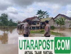 Debit Sungai Lematang Mulai Surut, Polres PALI Intensifkan Patroli dan Monitoring Wilayah Rawan Banjir