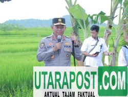 Kapolda NTB Hadiri Panen Raya Swasembada Pangan di Lombok Barat
