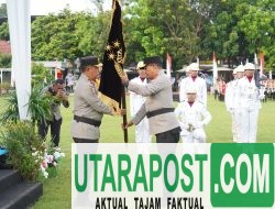 Apel Kehormatan di Bhara Daksa, Irjen Hadi Gunawan Serahkan Pataka ke Irjen Edy Murbowo