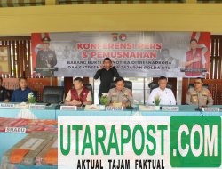 157 Kasus Terungkap, Kapolda NTB Ajak Semua Pihak Bersinergi Lawan Narkoba
