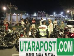 Antisipasi Balap Liar di Bulan Ramadan, Polresta Mataram Amankan 20 Motor Berknalpot Brong di Jalan Udayana