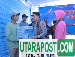 Kunker ke Lombok Utara, Kapolda NTB Cek Pembangunan hingga Serahkan Bansos