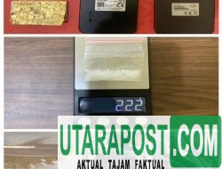 Ringkus Dua Pengedar Sabu Warga Muara Enim, Satres Narkoba Polres PALI Amankan 2,22 gram Sabu