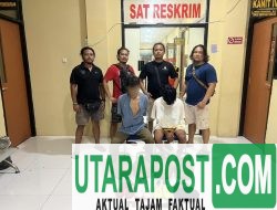 Sat Reskrim Polres Lombok Utara Ringkus Dua Pelaku Pembobol Toko Alan Sport dan Rama Mart