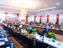 Dorong Pembangunan Merata, Bupati Muba HM Toha Ikuti Rakor Infrastruktur Sumsel