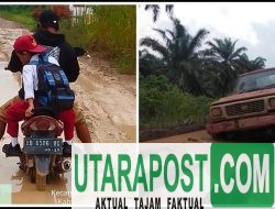 Jalan Desa Rusak Parah, Pemdes Karya Teladan Terbitkan Perdes Retribusi Bagi Kendaraan Pengangkut Sawit 