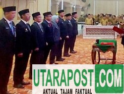 Delapan Pejabat Pimpinan Tinggi Pratama Kabupaten Mura Dilantik