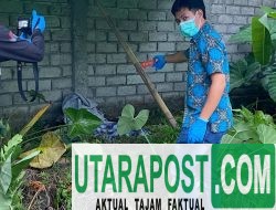 Polisi Olah TKP Lansia Ditemukan Meninggal di Lahan Kosong Bertais