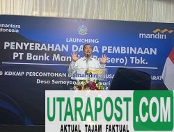 Dana Pembinaan Bank Mandiri Disalurkan, Pemprov NTB Dorong Koperasi Merah Putih Wujudkan Pemerataan Ekonomi Desa
