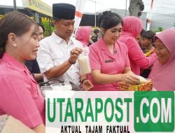 Pererat Silaturahmi, Sat Reskrim Polresta Mataram Berbagi Takjil untuk Pengendara