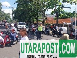 Wujudkan Pelayanan Prima, Polsek Mataram Intensifkan ‘Strong Point’ di Titik Rawan Kemacetan Demi Keselamatan